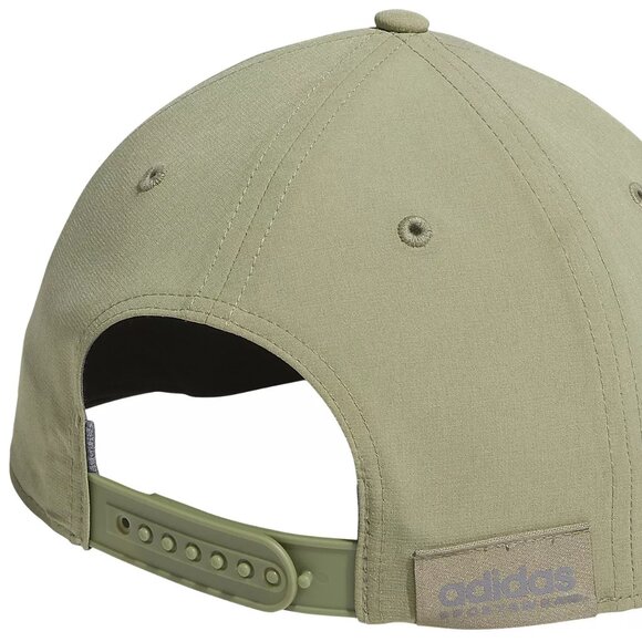 NWT Adidas Men's Sport Snapback Green Hat - Picture 3 of 5